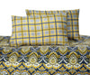 Lime Cotton Printed Bedsheet Set
