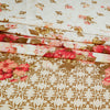 Dune Blossoms Cotton Printed Bedsheet Set