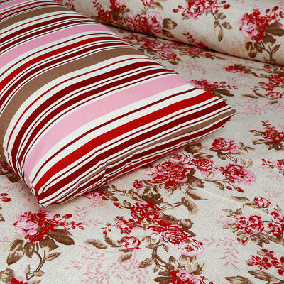 Rosetta Cotton Printed Bedsheet Set
