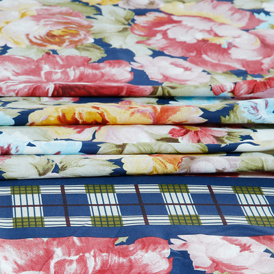 Multi Flora Cotton Printed Bedsheet Set
