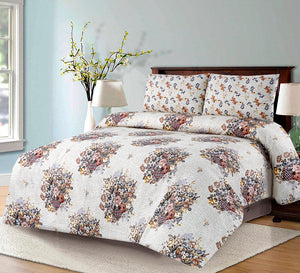 Dynasty Cotton Printed Bedsheet Set