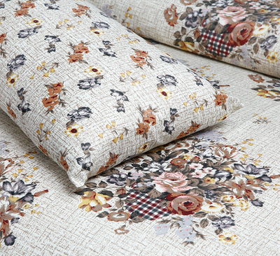 Dynasty Cotton Printed Bedsheet Set