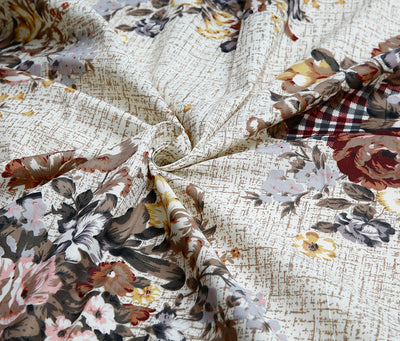 Dynasty Cotton Printed Bedsheet Set