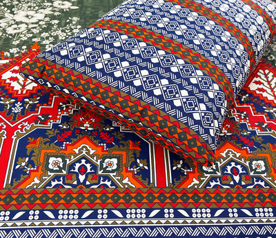 Tropical Cotton Printed Bedsheet Set