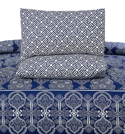 Breeze Cotton Printed Bedsheet Set
