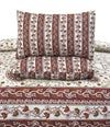 Serene Cotton Printed Bedsheet Set