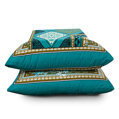 Harmony 4Pcs Cotton Printed Bedsheet Set