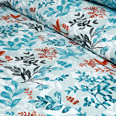 Skylit Cotton Printed Bedsheet Set