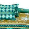 Ebony Cotton Printed Bedsheet Set