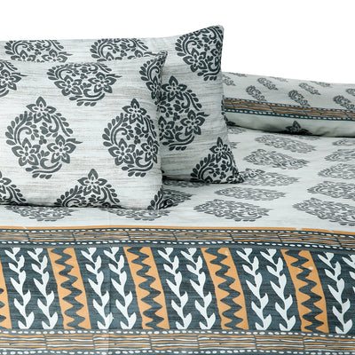 Serenade Cotton Printed Bedsheet Set