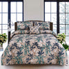 Summer Tea 4Pcs Cotton Printed Bedsheet Set