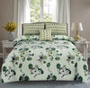 Sea Garden 4Pcs Cotton Printed Bedsheet Set