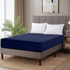 Navy Blue Waterproof Mattress Protector
