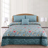 Misty Flora 4Pcs Cotton Printed Bedsheet Set