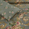 Spring Serenade 4 Pillow Cotton Printed Bedsheet Set