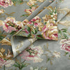 Spring Serenade 4 Pillow Cotton Printed Bedsheet Set