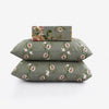 Spring Serenade 4 Pillow Cotton Printed Bedsheet Set