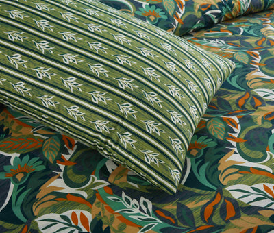 Graspie Cotton Printed Bedsheet Set