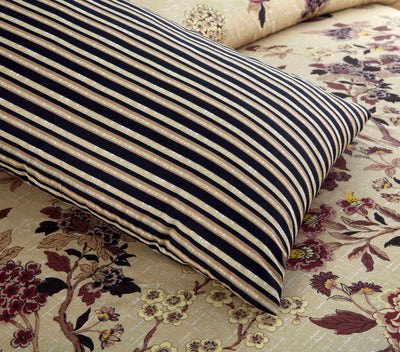 Pastel Serenity Cotton Printed Bedsheet Set