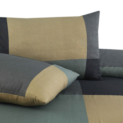 Sunlit Cotton Printed Bedsheet Set