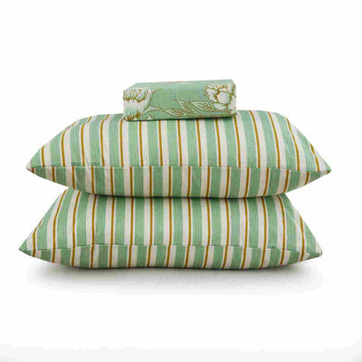 Crispy Calm Cotton Printed Bedsheet Set