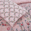 Breeze Blush Cotton Printed Bedsheet Set
