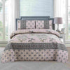 Summer Haze Cotton Printed Bedsheet Set