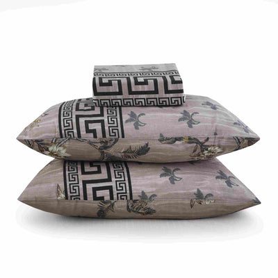 Summer Haze Cotton Printed Bedsheet Set
