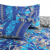 Azure Pop Cotton Printed Bedsheet Set