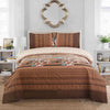 Sandy Breeze Cotton Printed Bedsheet Set