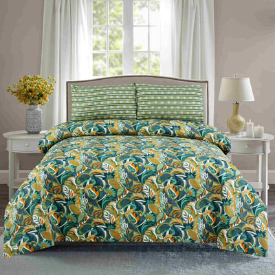 Graspie Cotton Printed Bedsheet Set