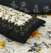 Sunshine Petals 4Pcs Cotton Printed Bedsheet Set