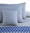 Azure Hue 4Pcs Cotton Printed Bedsheet Set