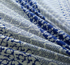 Azure Hue 4Pcs Cotton Printed Bedsheet Set