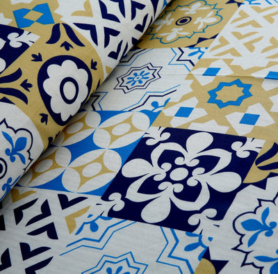 Pinacolada 4Pcs Cotton Printed Bedsheet Set