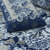 Blue Berry 4Pcs Cotton Printed Bedsheet Set