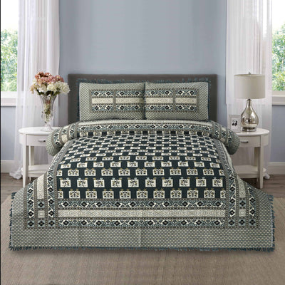 Rustic Rest Multani Bed Sheet Set