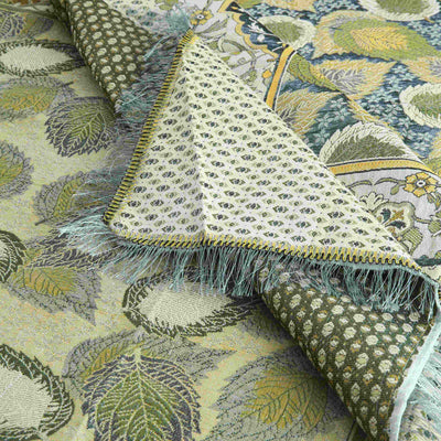 Lime Leaf Multani Bed Sheet Set