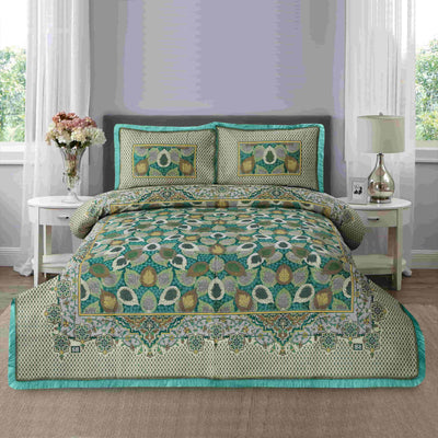 Petal Plush Multani Bed Sheet Set