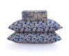 Sea Wave 4Pcs Cotton Printed Bedsheet Set