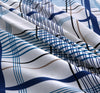 Geometric Pattern 4Pcs Cotton Printed Bedsheet Set
