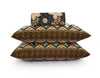 Woven Tuck 4Pcs Cotton Printed Bedsheet Set